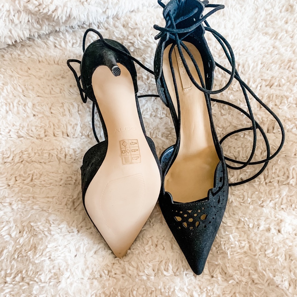 Aldo heels Black